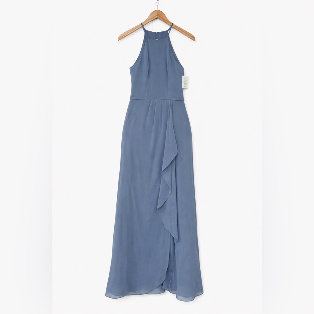 David’s Bridal Chiffon Bridesmaid Dress Size 2 NWT
